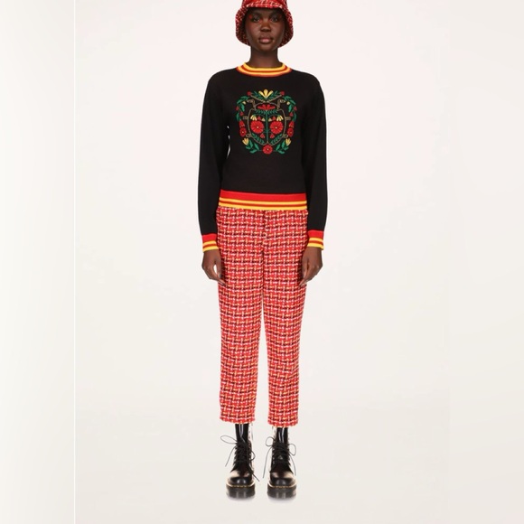 Anna Sui Tweed Trouser